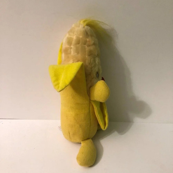 Vintage Corn Plush Anthropomorphic Stuffed Toy Caravane - Picture 15 of 16